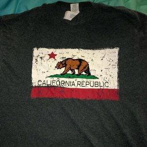 California with bear t-shirt